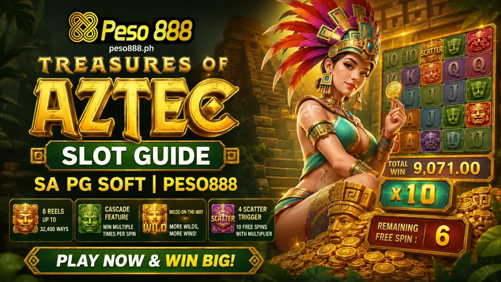 Treasures of Aztec Slot Guide sa PG Soft | Peso888